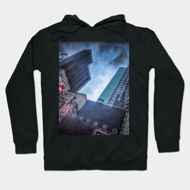 Times Square, Manhattan, New York City Hoodie by eleonoraingrid